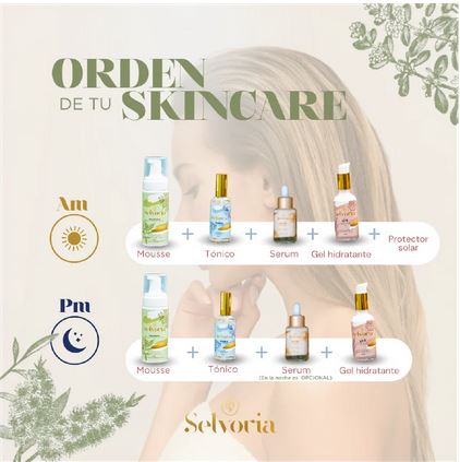 Orden de tu skincare Selvoria