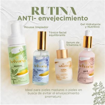 Rutina antienvejecimiento Selvoria