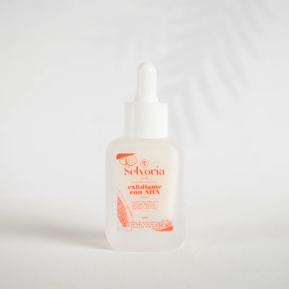 Exfoliante facial con AHA
