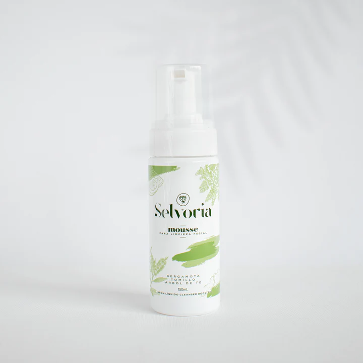 Mousse para limpieza facial